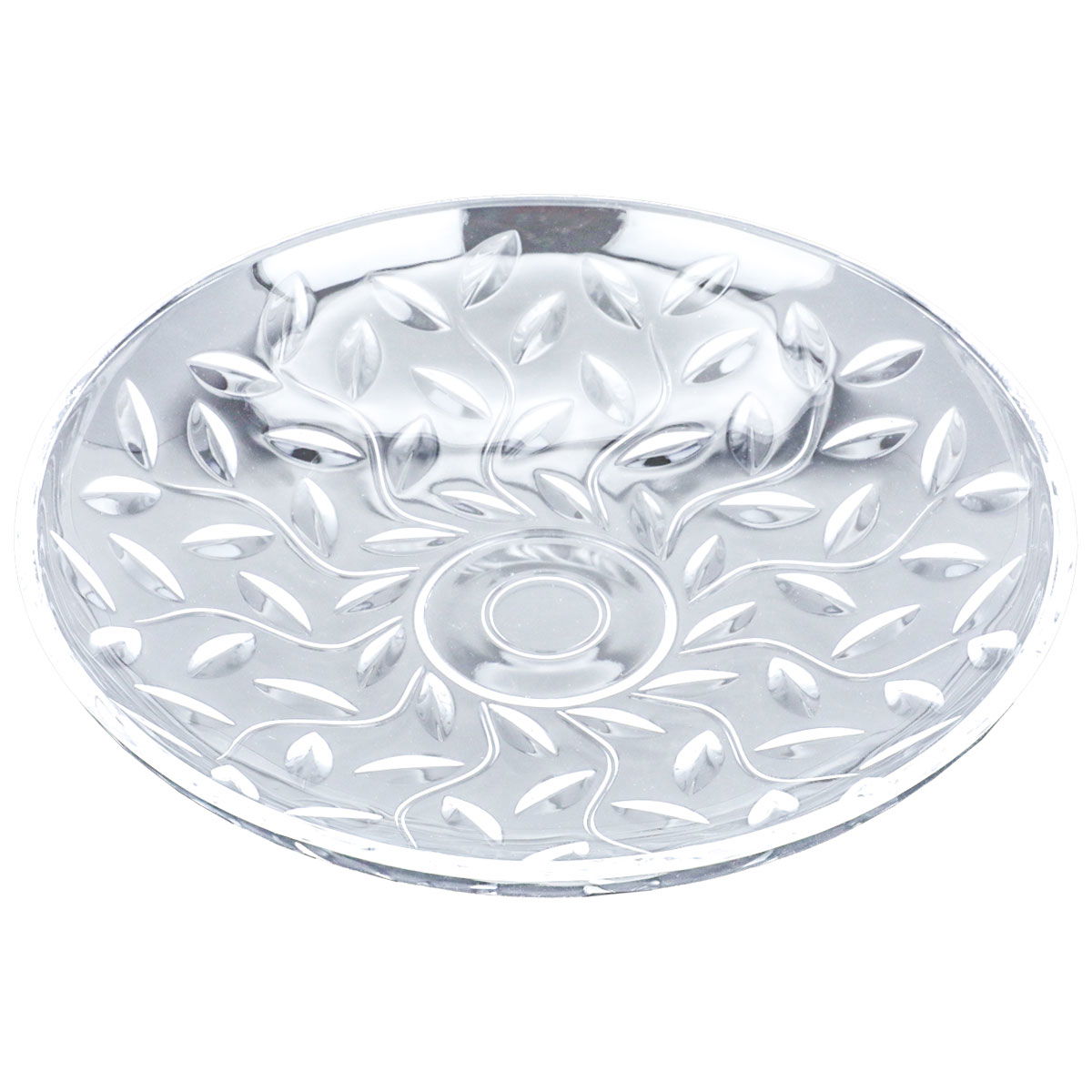 Al Saif Gallery Glass Plate, 33X5.7 Cm, Oval - Clear product image 2