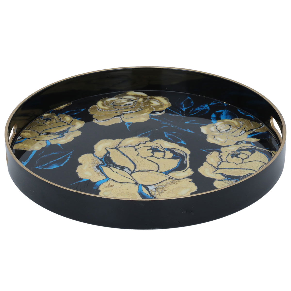 صينية تقديم أكريليك السيف غاليري، 37x37x4.3 سم، دائري - متعدد الالوان product image