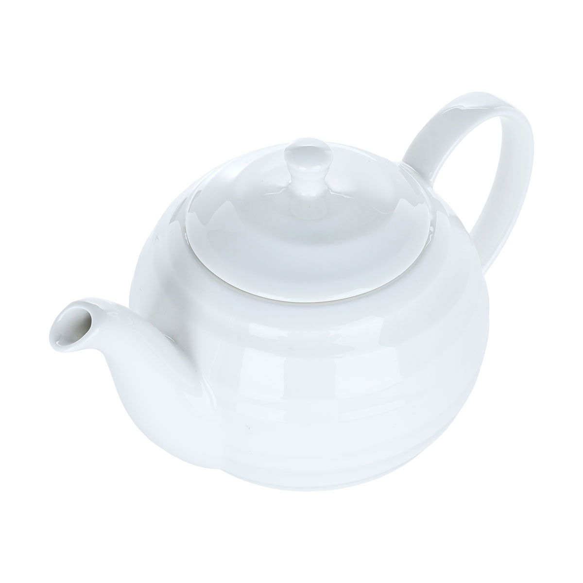 Al Saif Gallery Porcelain Teapot with Lid, 1 Liter, 15 cm - White product image 2