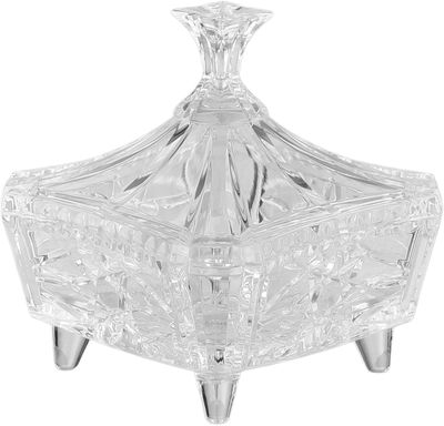 طقم تمريات مع طوفرية اكريلك، 4 قطع - شفاف product image 3