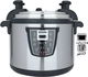 قدر ضغط كهربائي إديسون، وعاء داخلي جرانيت، 2000 واط، 17 لتر، 8 وظائف طبخ، VT-1702D - فضي اسود product image 1