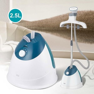Winning Star ST-6107 Vertical Steam Iron, 2.5 Liter, 1600 Watts, 3 Levels - White/Blue product image 2