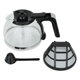 Alsaif Elk Steel Lungo Coffee Maker, 750 Watt, 600 ml - Silver Black product image 5