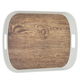 طوفرية ميلامين السيف غاليري، 50x37x3.8 سم - ابيض خشبي product image 1