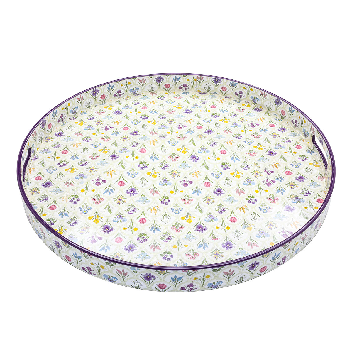 طوفرية بلاستيك السيف غاليري، 60×60×5 سم - موف product image 2