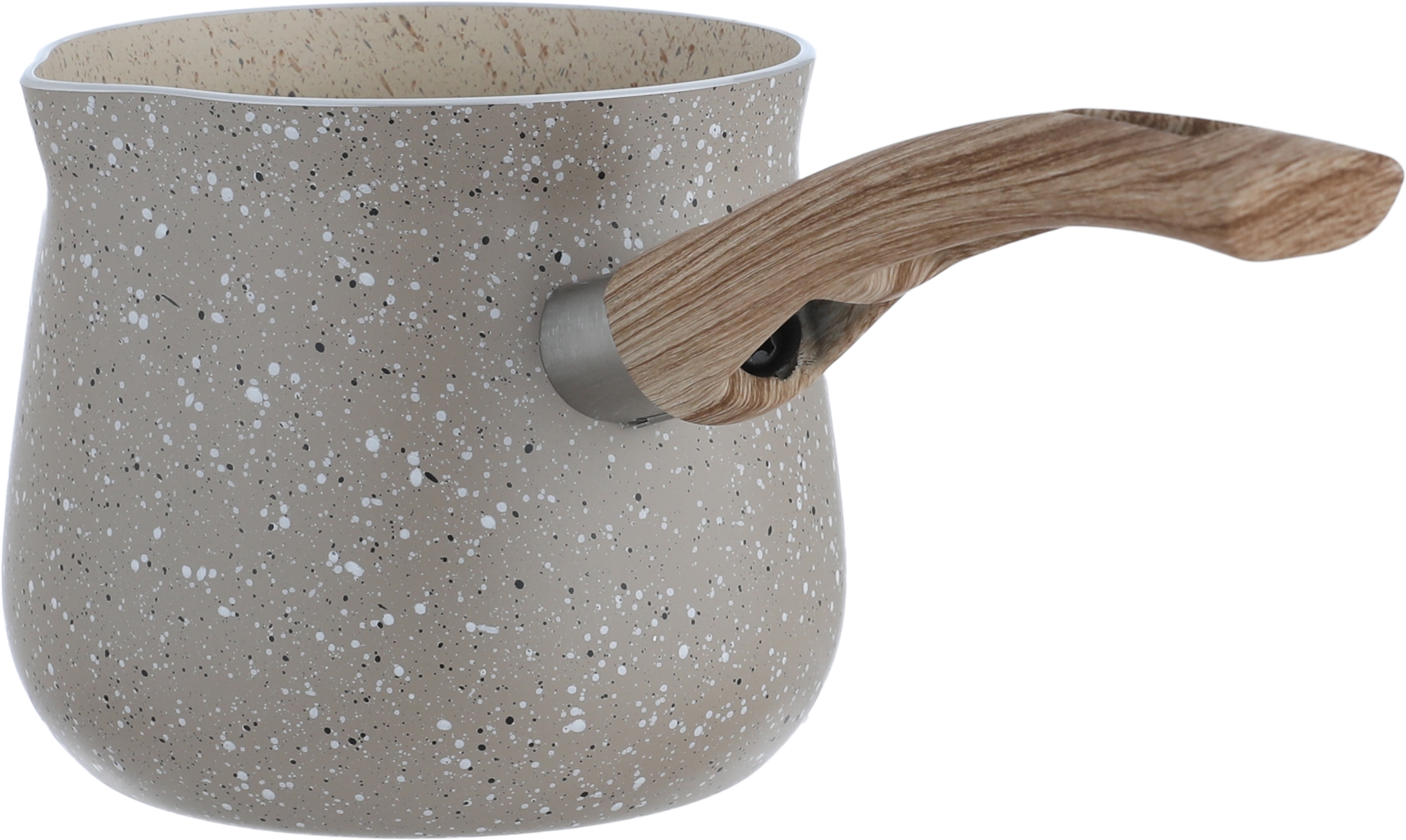 Rocky Beige Granite Pot, 9.5 cm - Beige product image 3
