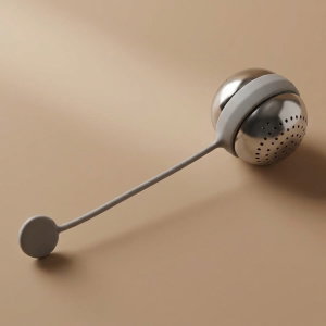 Al Saif Gallery Steel Tea Strainer, Ball Shape - Silver product image