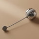Al Saif Gallery Steel Tea Strainer, Ball Shape - Silver product image 1