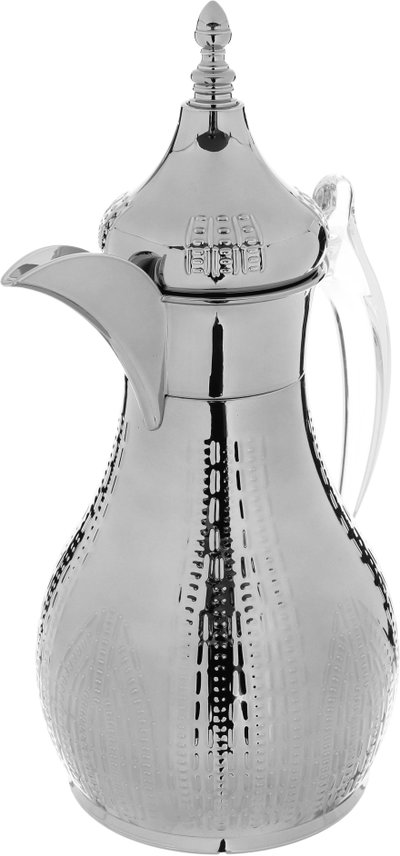 Al Saif Gallery Haila Thermos, 1 liter, steel inner container, steel outer shell - silver product image 3