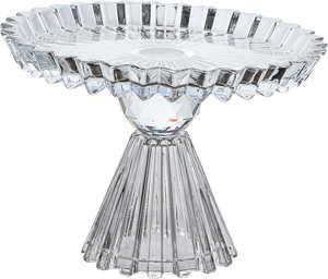 ستاند تقديم حلا زجاج السيف غاليري، قاعدة شفاف، 19x19x13.5 سم - شفاف product image