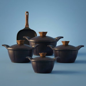 طقم قدور تيتانيوم نيوكلاين، 9 قطع - ازرق غامق product image