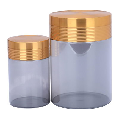 طقم علب زجاج السيف غاليري، 8 قطع، ستاند أسود - شفاف product image 3