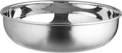 وعاء تقديم ستانلس استيل السيف غاليري، 24x24x12 سم، دائري، قاعدة أبيض - فضي product image 3