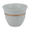 طقم فناجين قهوة عربي بورسلان السيف غاليري، 12 قطعة - ابيض product image 2