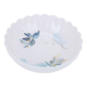 Al Saif Gallery plastic salad plate, 19 x 19 x 4.5 cm, round - white product image