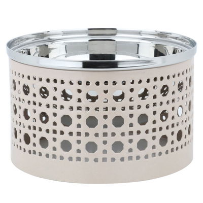 صحن تقديم استيل السيف غاليري، 7 × 12 × 12 سم، دائري - بيج product image 1