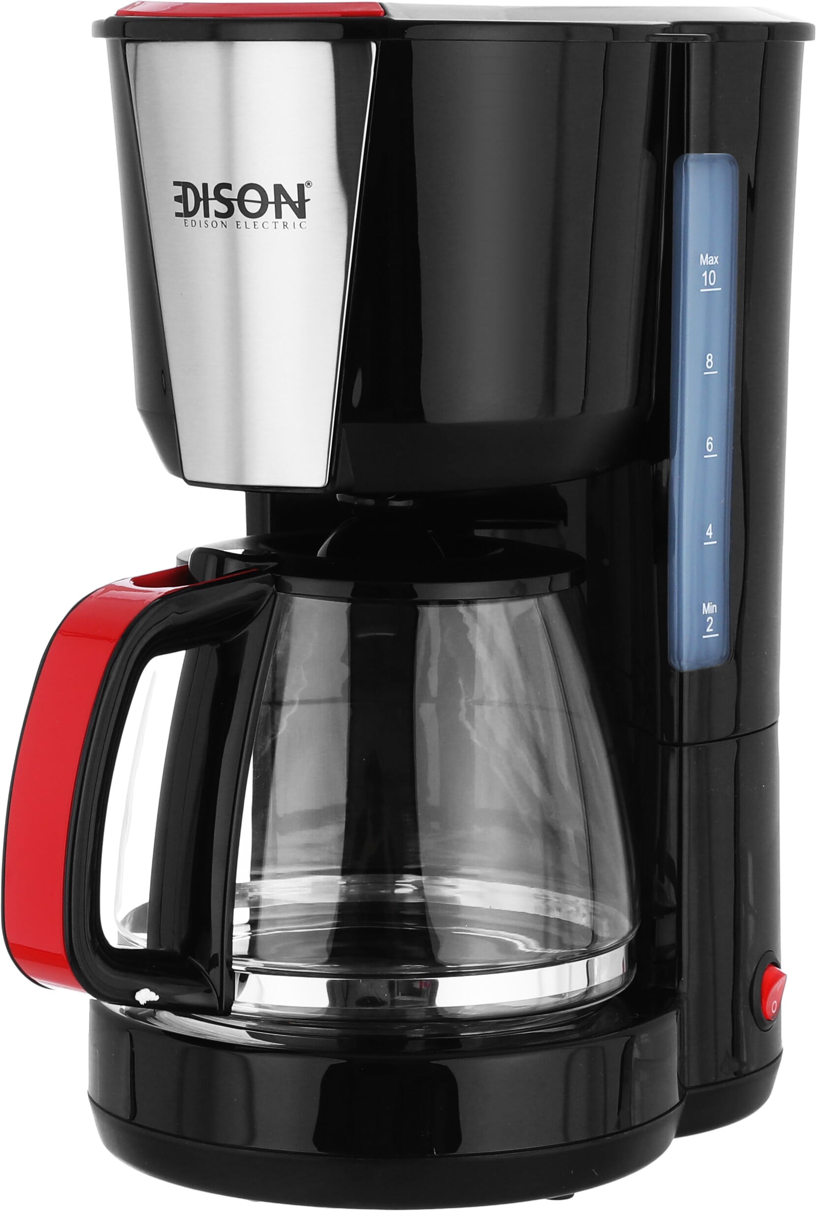 ماكينة قهوة إديسون، 1.25 لتر، 1000 واط - أسود product image 3