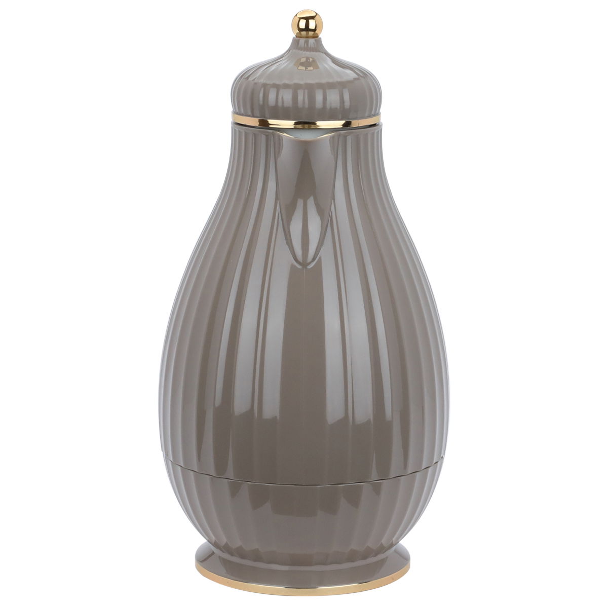 Elegance Savannah Thermos, 0.6 litres, glass inner container, plastic outer shell - light gray product image 2
