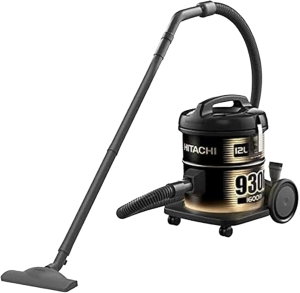 Hitachi CV-930F Vacuum Cleaner, 1600 Watts, 12 Liters - Black product image