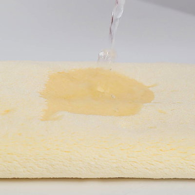 منشفة رضيع كورال فليس ريفي، 85×85 سم - اصفر product image 3