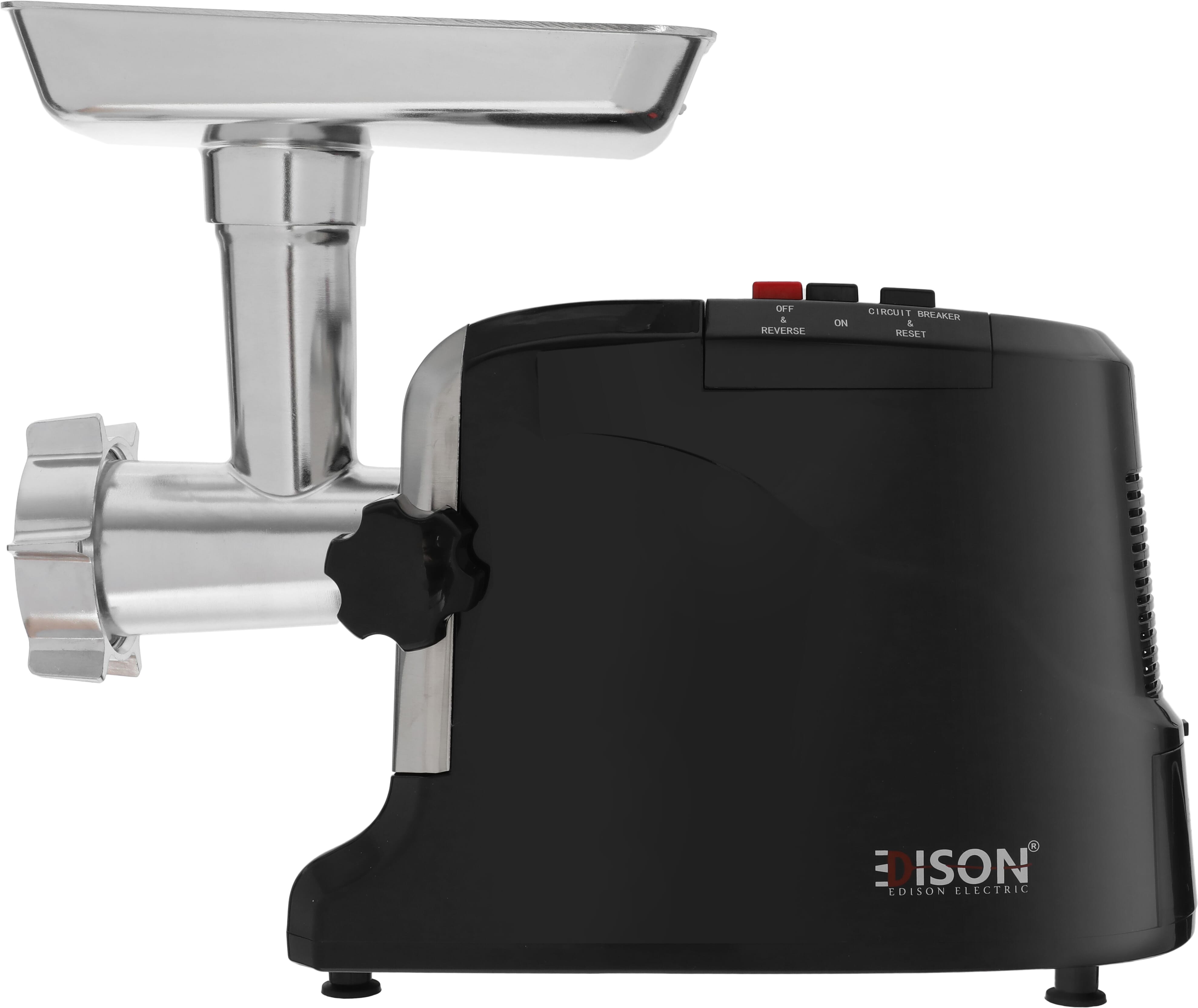 Edison Electric Meat Grinder, 1.7Kg, 800-2000W - Black product image 3