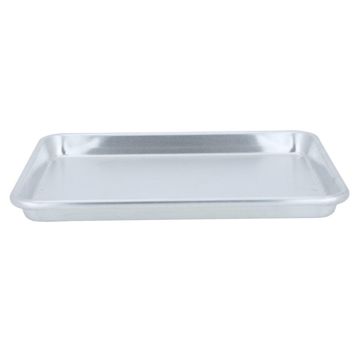 Al Saif Gallery aluminum oven tray, 9.5x13x1 inch, rectangle - silver product image