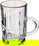 Al Saif Gallery Glass Tea Bialat Set, 6 Pieces - Clear Gold product image 2
