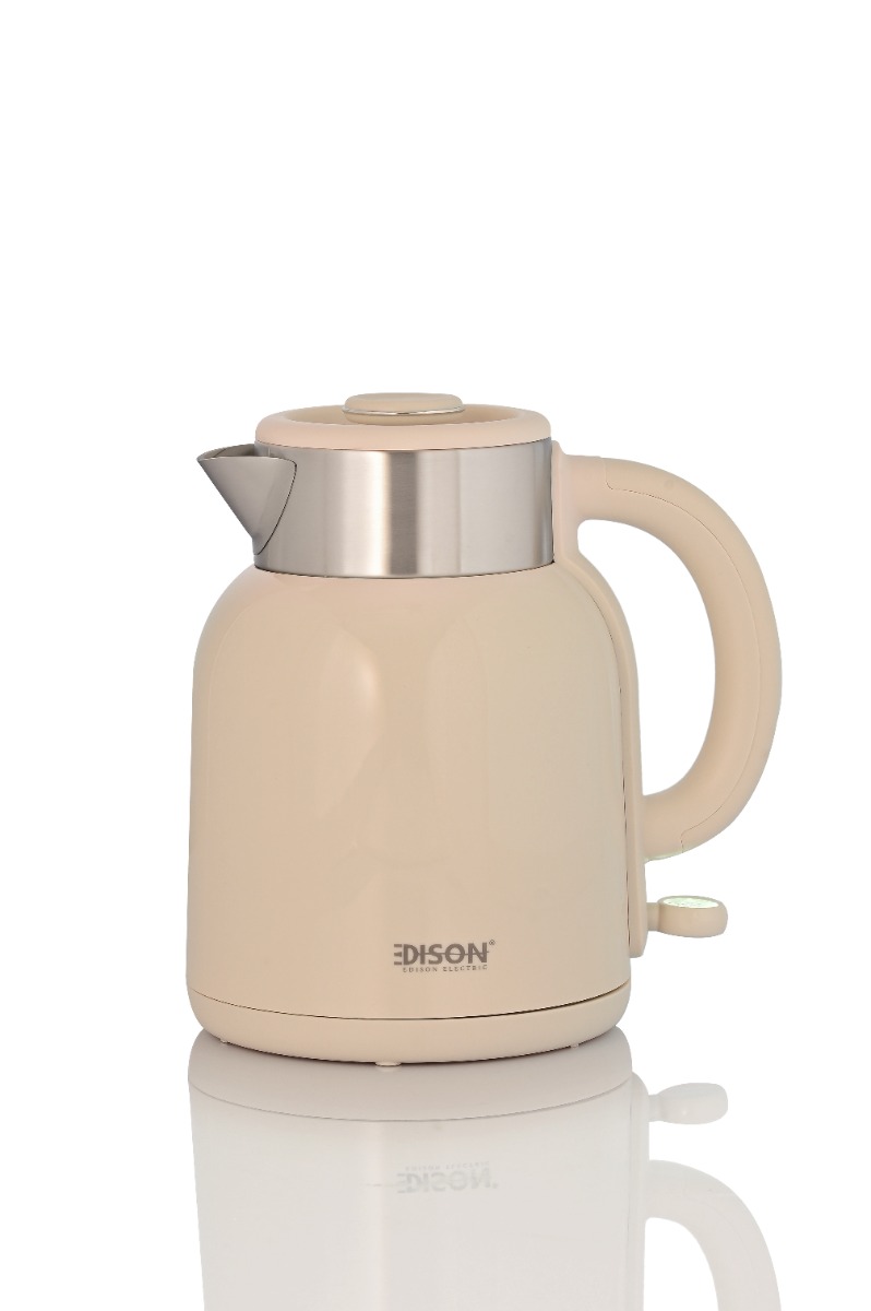 غلاية كهربائية اديسون، 1600 واط، 1.5 لتر - كريمي product image