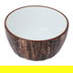 زبدية بورسلان دائرية السيف غاليري، 12×12×5 سم - بني product image 1