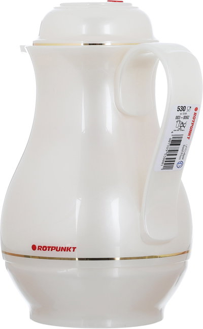 Rotpont thermos, 0.5 liters, glass inner container, plastic outer shell - pearl product image 3