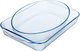 طقم صواني فرن زجاج بايريكس، قطعتين - شفاف product image 2