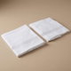 طقم مناشف قماش السيف غاليري، 70×50 م، قطعتين - أبيض product image 1