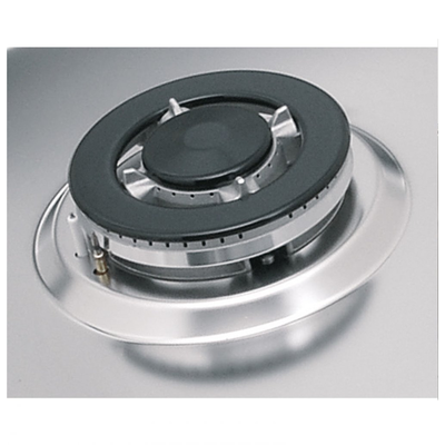 موقد بلت ان جليم غاز، 90 سم، 5 شعلات غاز، مفاتيح جانبية، حوامل مطلية، P9LV5I - فضي product image 4