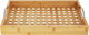 طوفرية تقديم خشب السيف غاليري، 43x15x5 سم، مخرم - بني product image 1