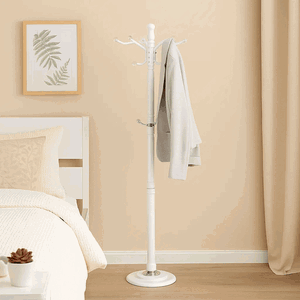 Metal Modern Clothes Hanger, 173 X 46 Cm - White product image