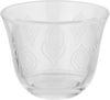 طقم تقديم شاي وقهوة زجاج واستيل السيف غاليري، 18 قطعة - شفاف فضي product image 3