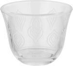 طقم تقديم شاي وقهوة زجاج واستيل السيف غاليري، 18 قطعة - شفاف فضي product image 3