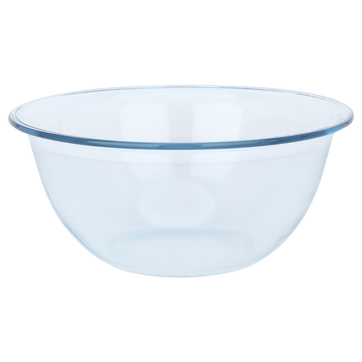 طقم وعاء تقديم سلطة استيل + زجاج السيف غاليري، 3 قطع، 3 لتر، دائري - فضي / ذهبي product image 4