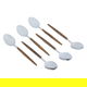 ملاعق شاي استيل السيف غاليري، يد خشبي، 6 قطع - فضي product image 2