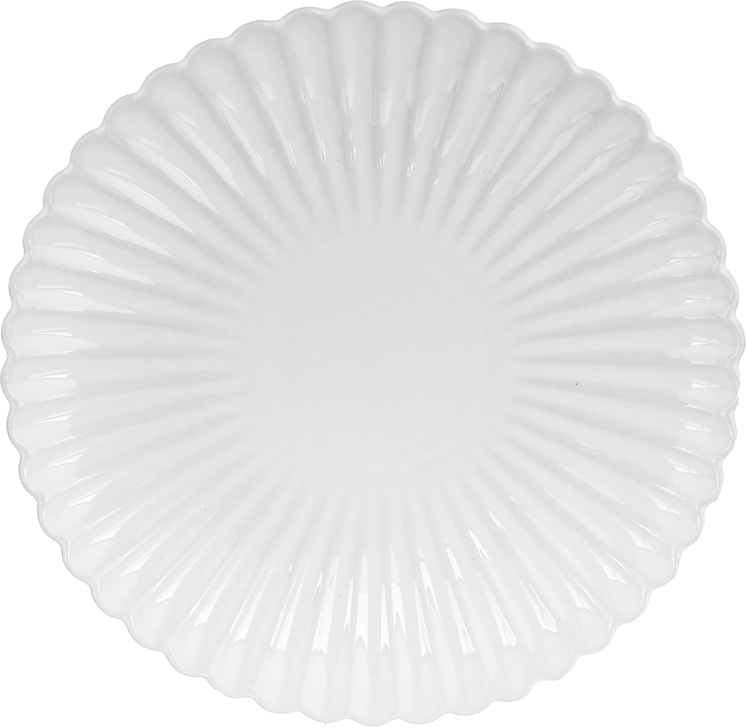 طقم تقديم سفرة بورسلان السيف غاليري، 24 قطعة - أبيض product image 5