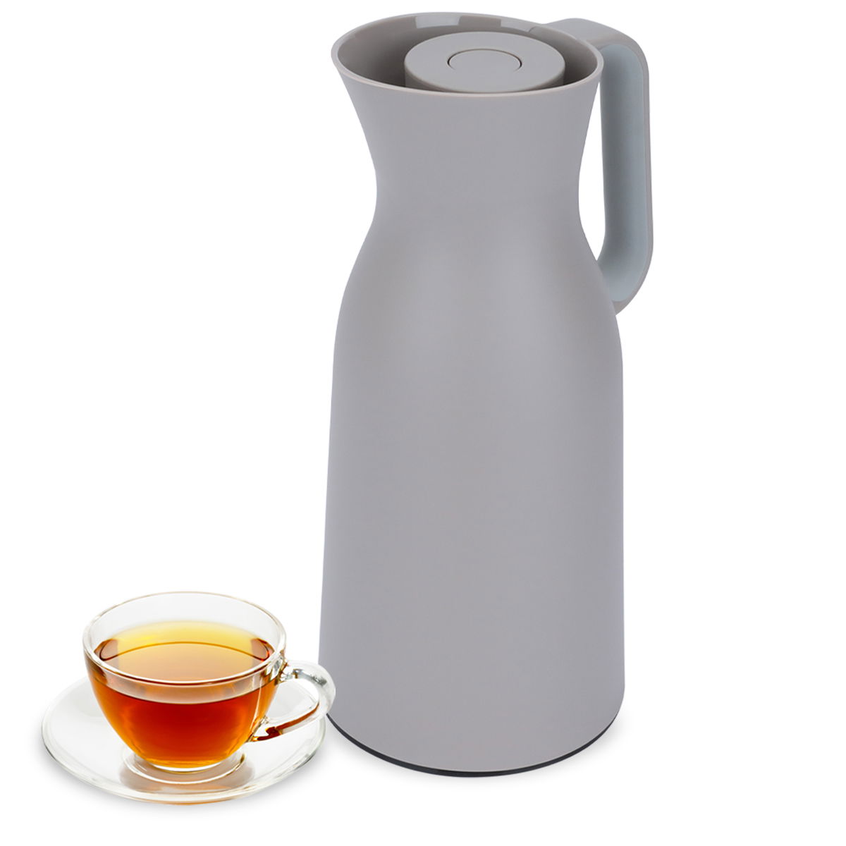 Timeless Thermos, 1 Liter, Squeeze - Light Brown product image 1