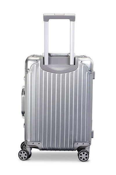 شنطة سفر الومنيوم ليمرا، 20 بوصة، 4 عجلات، RM-600 - فضي product image 2