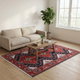 سجادة بوليستر سجادتي، 200×300 سم، نقش تراثي - أحمر product image 1