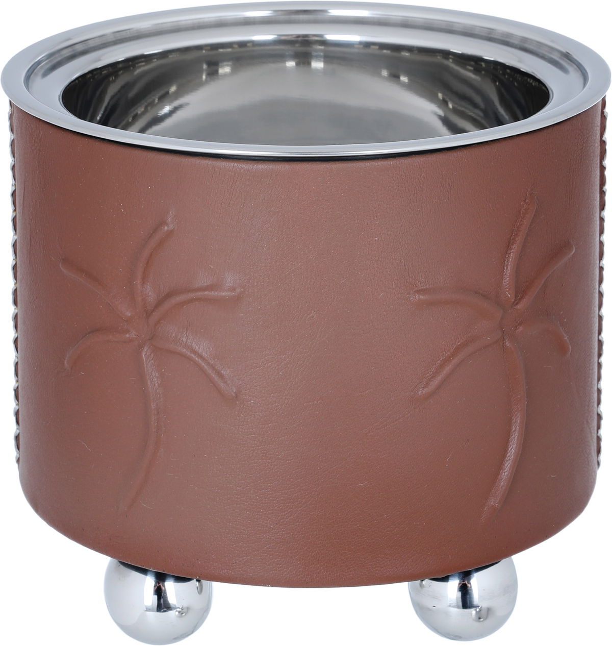 Al Saif Gallery steel heater, 2 litres, 23 x 23 x 30 cm, circular, cover - brown product image 3