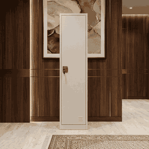 خزانة ملفات حديد، 45×40×183 سم، 1 باب - رمادي product image