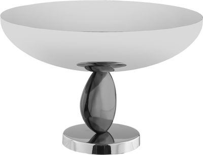 وعاء تقديم ستانلس استيل السيف غاليري، 23×23×9 سم - فضي اسود product image 1