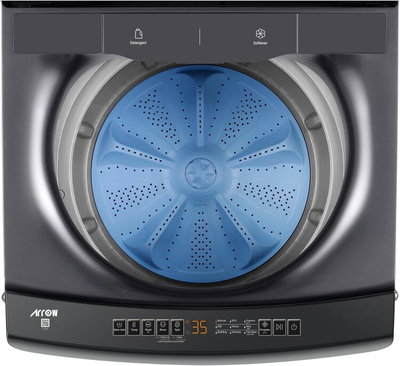 غسالة اتوماتيك ارو، تحميل علوي، 14 كجم، 9 برامج، 700 دورة في الدقيقة، شاشة LED، RO-15TLH - رمادي product image 2