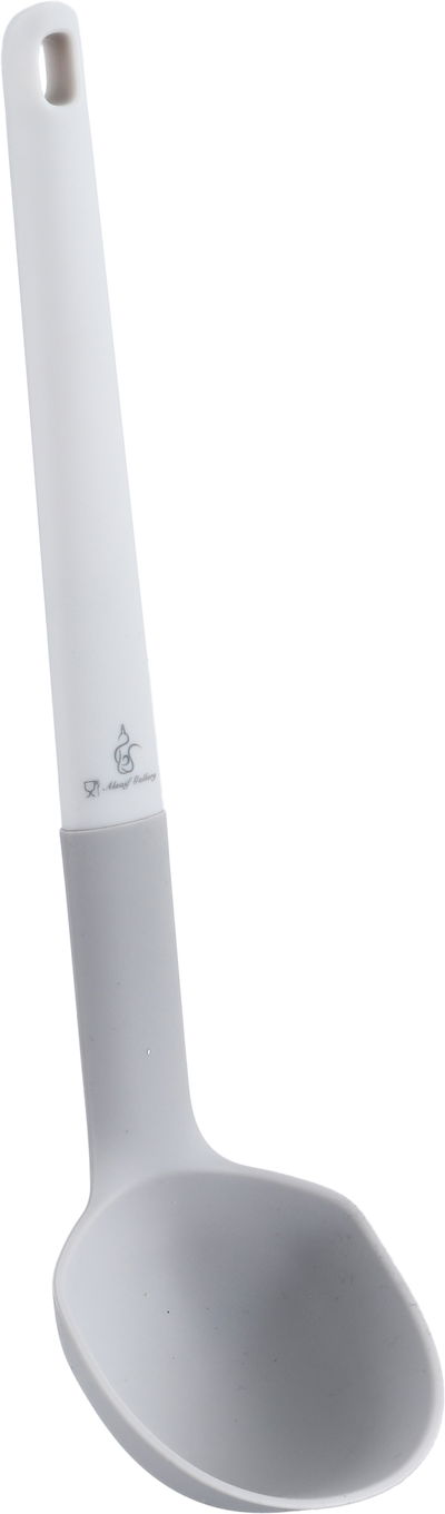 ملعقة تقليب طعام سيليكون السيف غاليري، 33×8 سم - رمادي فاتح product image 2