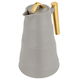 Bamboo Glory Thermos, 1 liter, glass inner container, plastic outer shell - golden grey product image 2