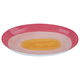 Al saif Gallery Stainless Steel Dessert Serving Platter, 29.5 x 16.5 x 3.5 cm - Pink product image 1